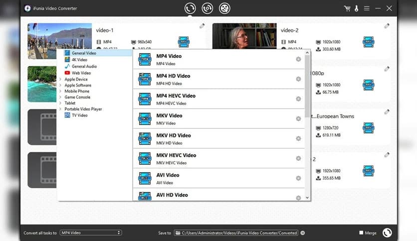 iFunia Video Converter 5.0.0