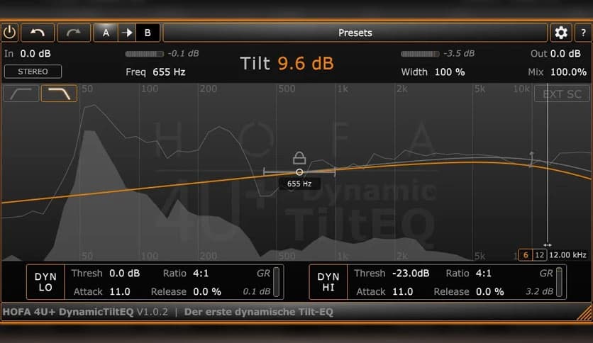 HOFA 4U+ DynamicTiltEQ v1.0.10