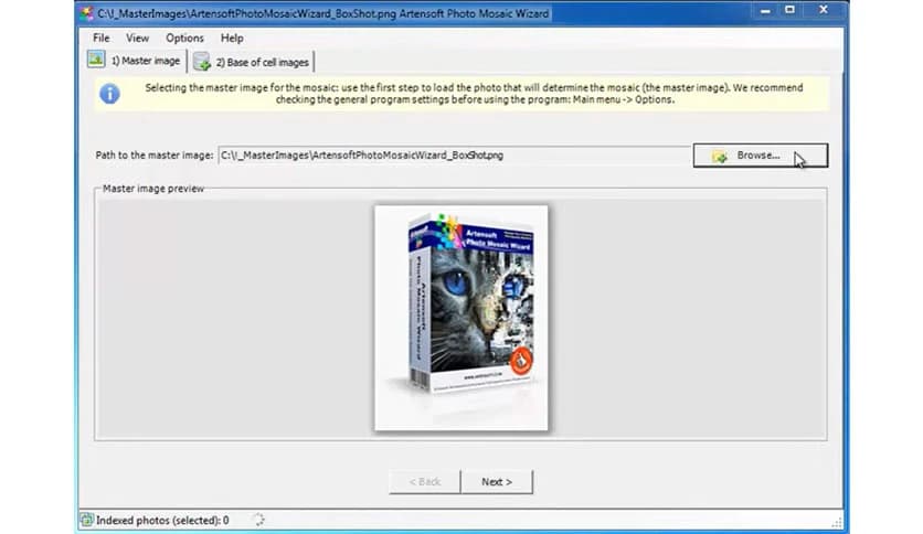 Artensoft Photo Mosaic Wizard 2.0.140
