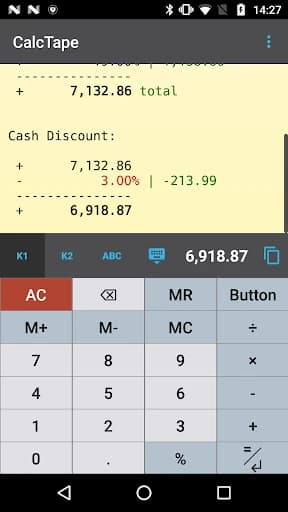 CalcTape Calculator with Tape 6.3.1 (2025101418)