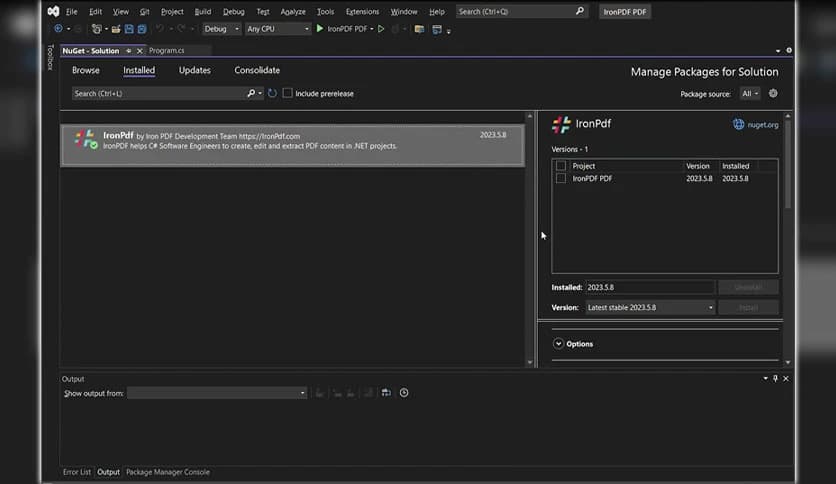 Extract Data from PDF C#