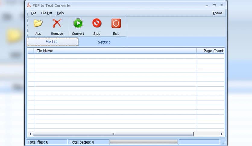 PDFArea PDF to Text Converter Free
