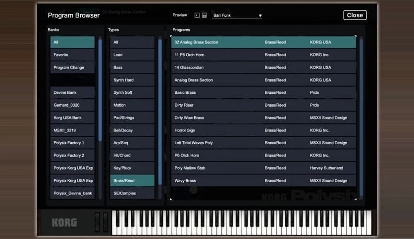 KORG Polysix 2.4.2