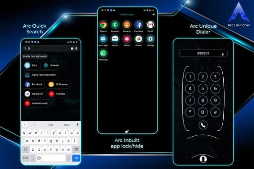 ARC Launcher 2021 & 4D Themes 50.0