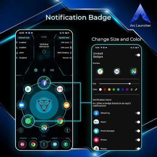 ARC Launcher 2021 & 4D Themes 50.0
