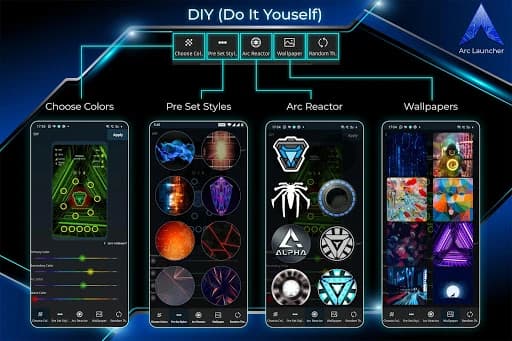 ARC Launcher 2021 & 4D Themes 50.0