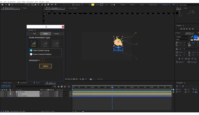 Aescripts Flip Animation 1.0 for After Effects