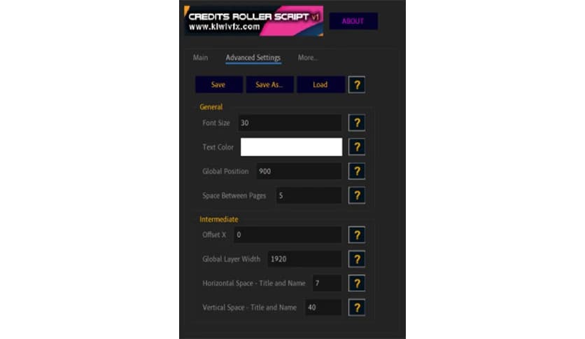 Aescripts Credits Roller 1.2.3 for After Effects