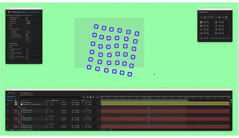 Aescripts MographAE 1.1 for After Effects