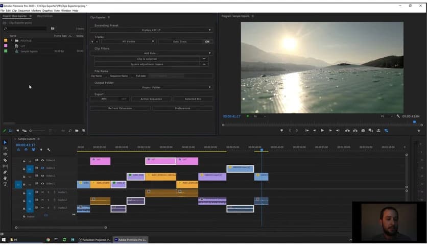 Aescripts Clips Exporter 1.2.0 for Premiere Pro