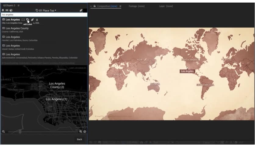 AEScripts GEOlayers 3 v1.11.1 for After Effects