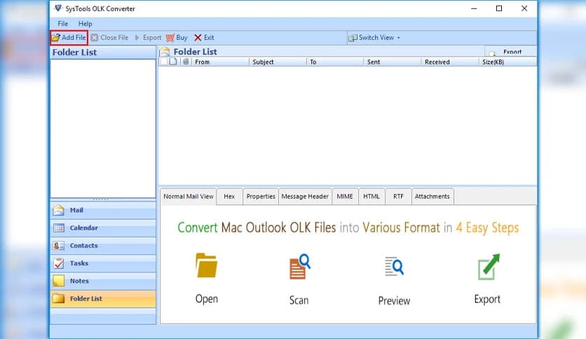SysTools OLK Converter 6.0
