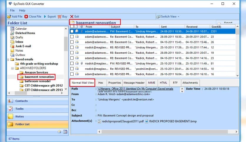 SysTools OLK Converter 6.0