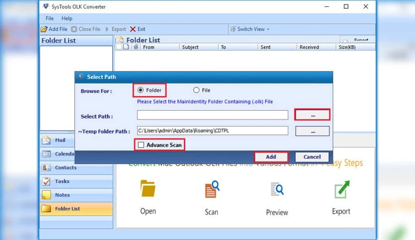 SysTools OLK Converter 6.0