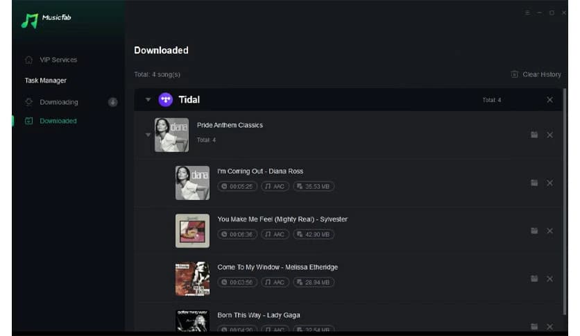 MusicFab TIDAL Converter 1.0.1.2