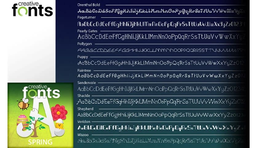 Summitsoft Seasonal Fonts Collection 2022