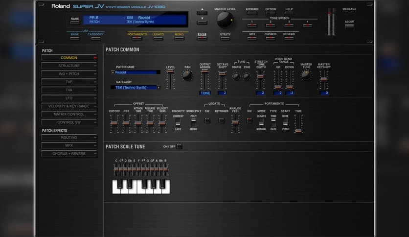 Roland Cloud JV-1080 v1.1.0