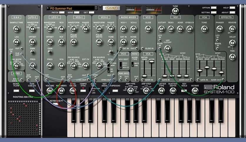 Roland Cloud SYSTEM-100 v1.1.3