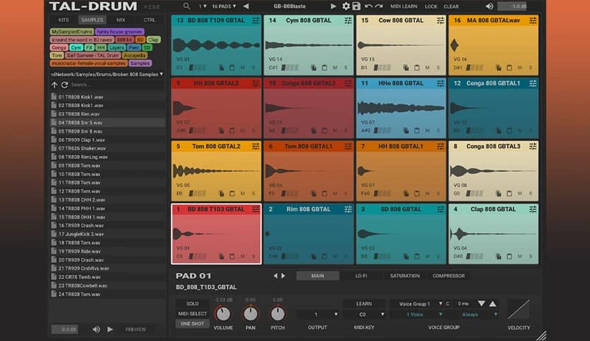 Togu Audio Line TAL-Drum 2.7.5