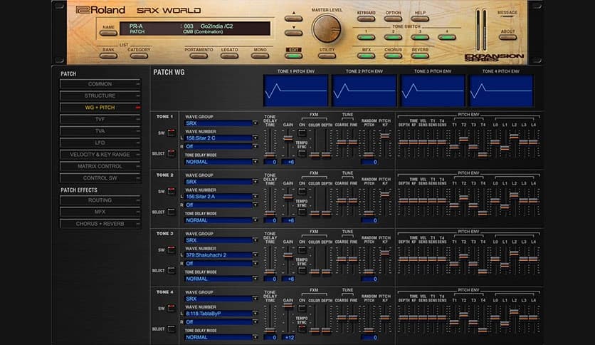Roland Cloud SRX WORLD 1.0.5
