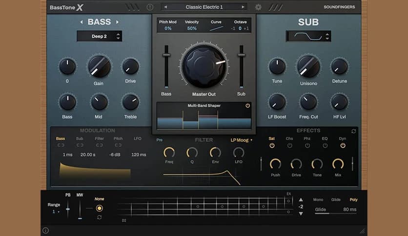 SoundFingers BassTone X 1.0.0