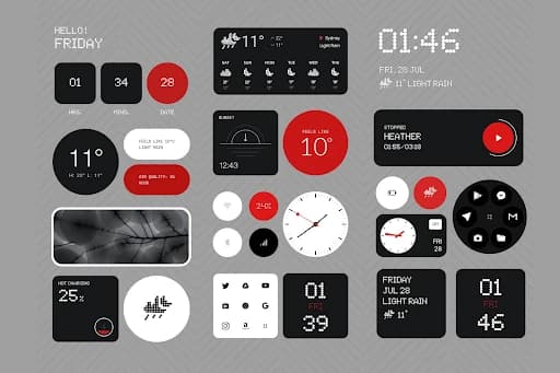 Nothing 2.0 for KWGT 4.1