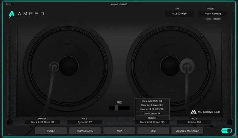 ML Sound Lab Amped ML800 2 v2.0.0