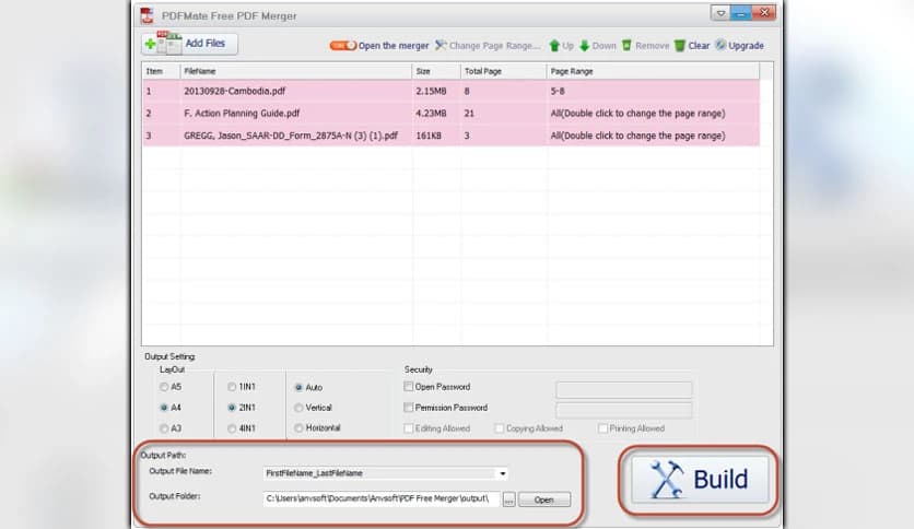 PDFMate PDF Merger Free