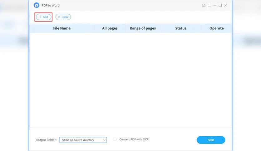 PDFMate PDF to Word Converter