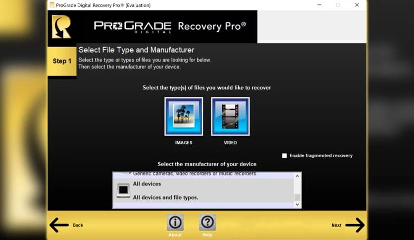 ProGrade Digital Recovery Pro 5.2.3.1