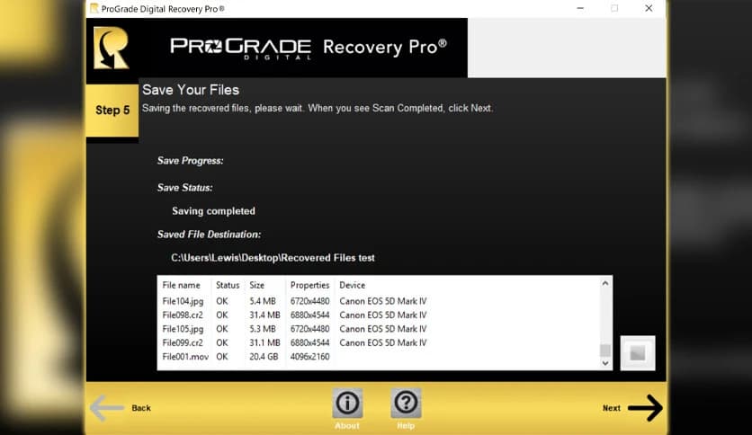 ProGrade Digital Recovery Pro 5.2.3.1