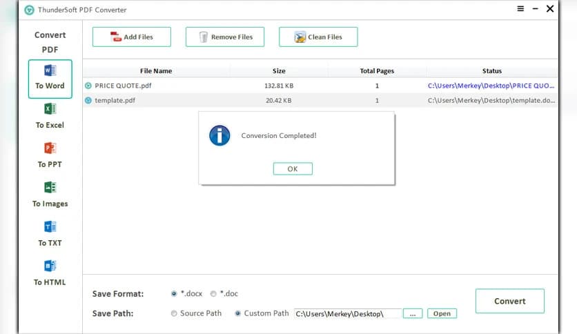 ThunderSoft PDF Converter 4.5.0.0
