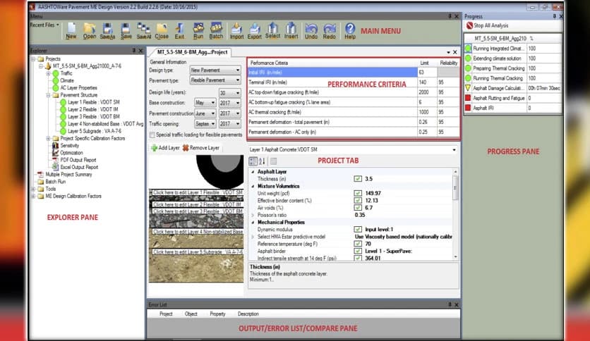 AASHTOWare Pavement ME Design