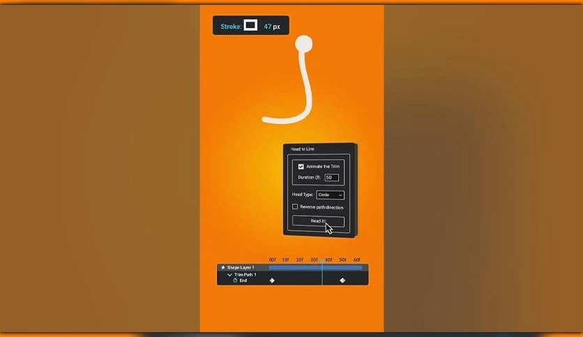 Aescripts Head to Line 2.1 for After Effects