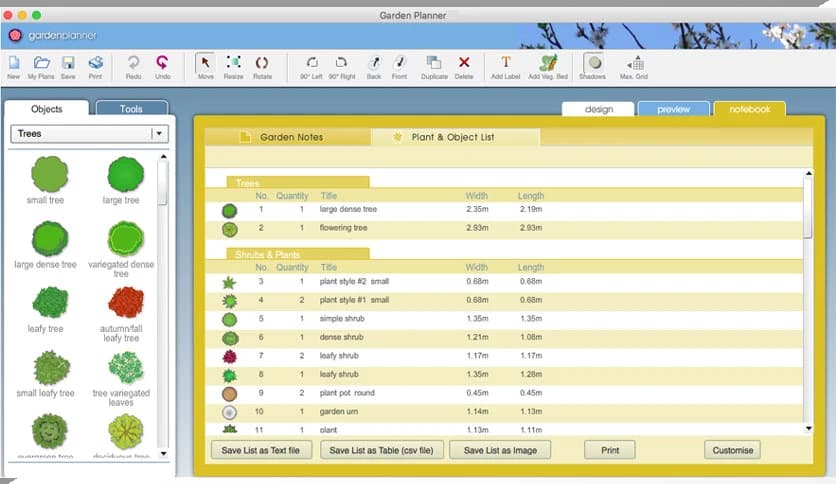 Artifact Interactive Garden Planner 3.8.48