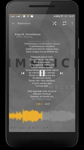Music Player Mezzo 2021.12.20