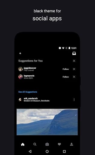 Swift Black Substratum Theme + 320