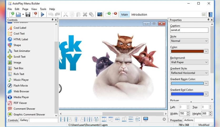 AutoPlay Menu Builder 9.1.3185