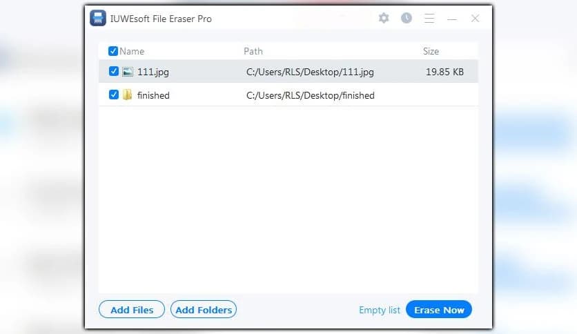 IUWEsoft File Eraser Pro 16.8.0