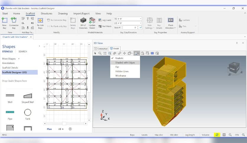 Avontus Scaffold Designer