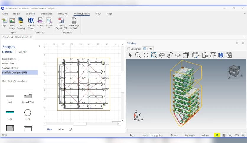 Avontus Scaffold Designer