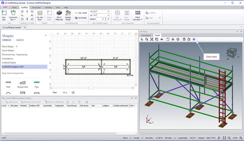 Avontus Scaffold Designer