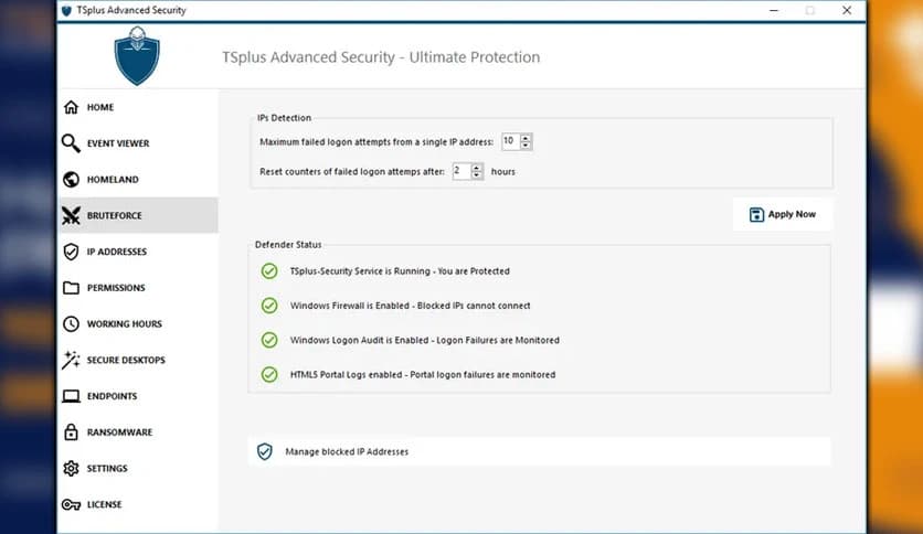 TSplus Advanced Security Ultimate 7.4.10.28