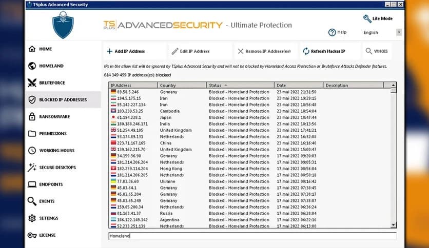 TSplus Advanced Security Ultimate 7.4.10.28