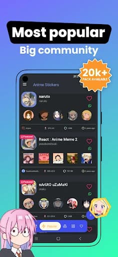 +999K Anime Stickers WASticker 10.0.2
