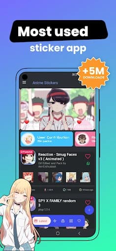 +999K Anime Stickers WASticker 10.0.2