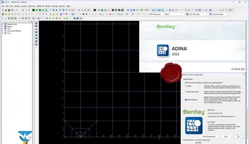 Bentley ADINA Ultimate 2023 v23.00.00.306