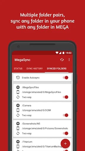 Autosync for MEGA – MegaSync 7.2.0