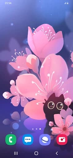 Sakura Neko Live Wallpaper 1.0.2