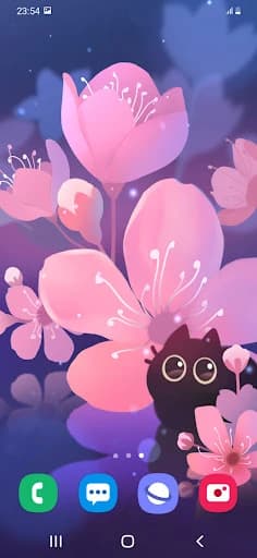 Sakura Neko Live Wallpaper 1.0.2